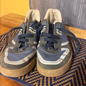 Coach Navy and Gray Sneakers